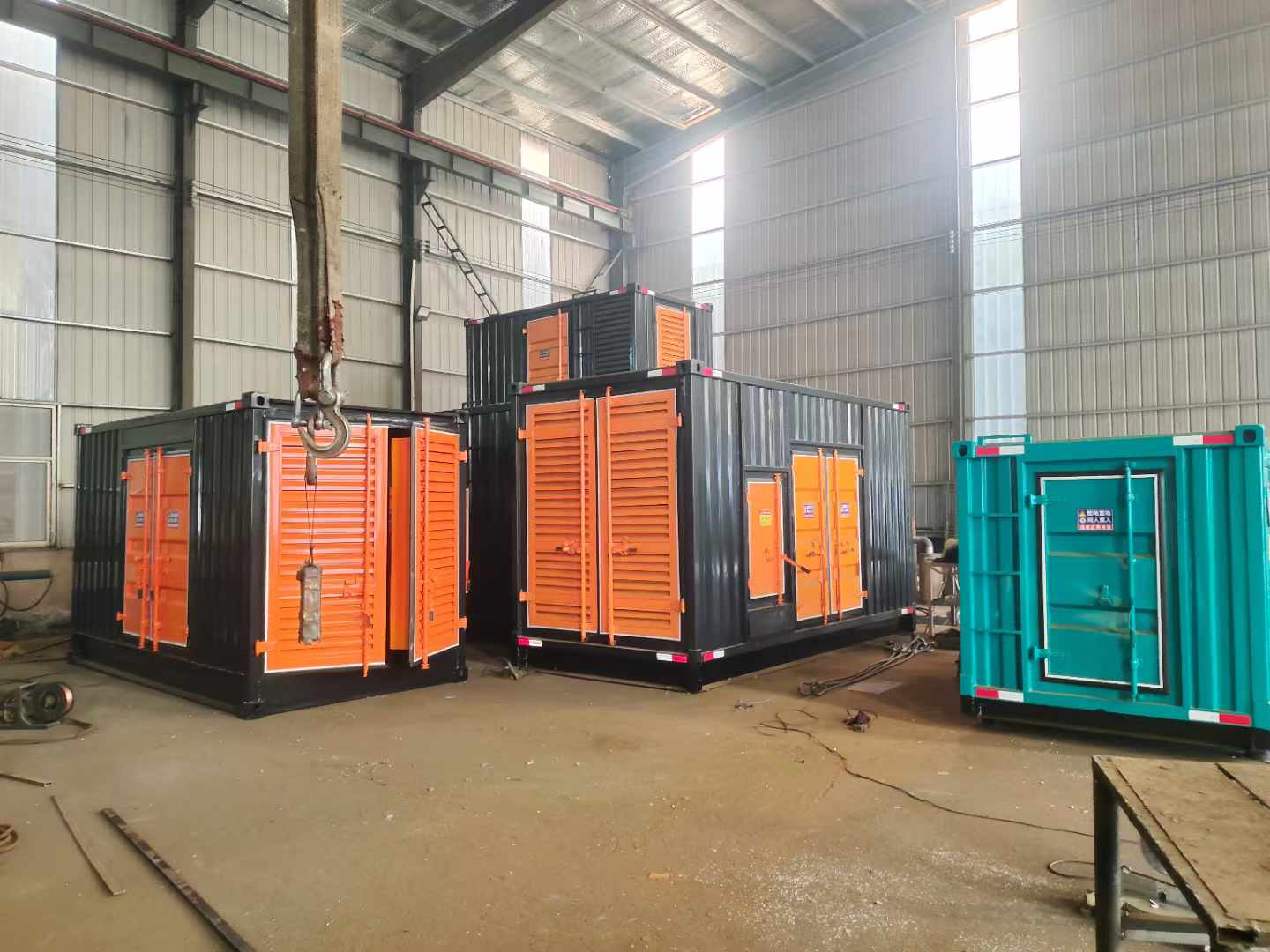 德城500kw柴油发电机组可以带动多少功率设备？